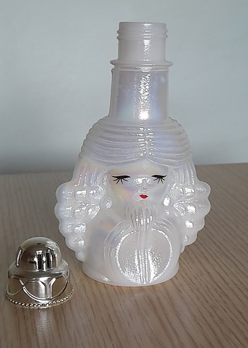 Kadın figürlü buhurdanlık sedefli renkli parlak - Görsel 3