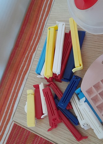 Renkli karışık plastik silikon ürünler - Görsel 5