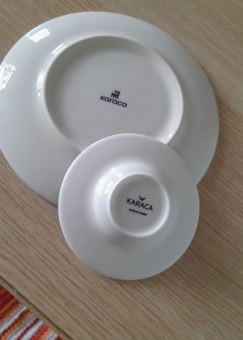 Mavi Zebra Desenli Porselen Çay Tabağı ve kahvaltı pasta tabağı - Görsel 5