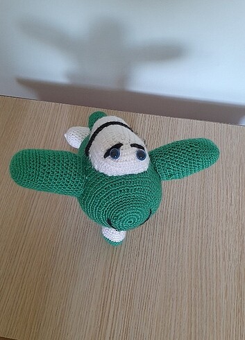 Helikopter amigurumi örgü oyuncak - Görsel 3