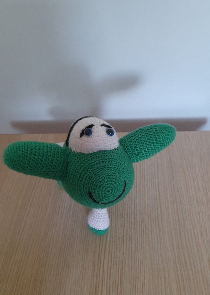 Helikopter amigurumi örgü oyuncak - Görsel 4