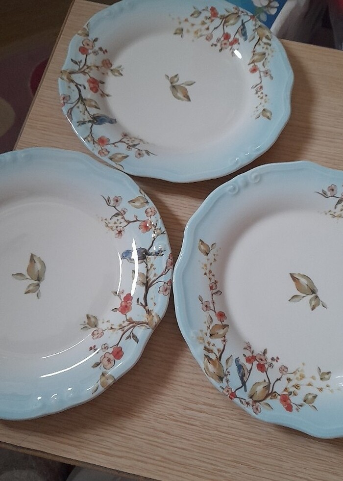 3 adet Karaca yemek servis tabağı - Görsel 3