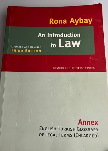 Introduction to Law - Rona Aybay