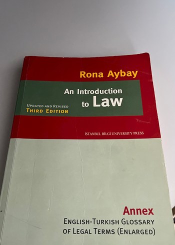 Introduction to Law - Rona Aybay