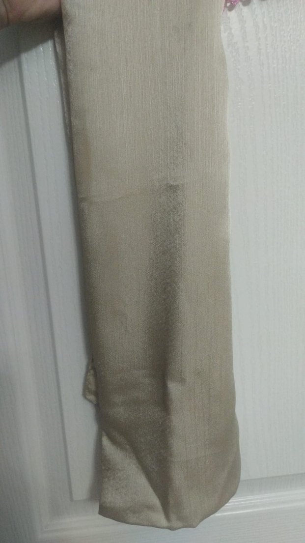 şal+Bej İşlemeli Abiye SSATILIKK - Görsel 3