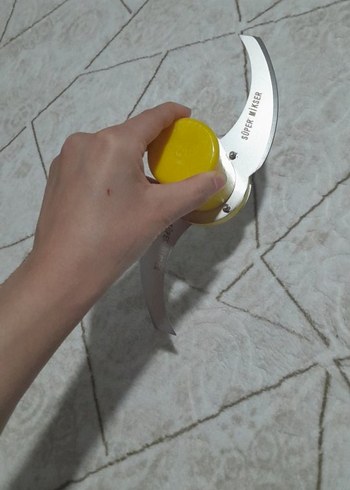 Gri ve Sarı Renkli Doğrayıcı Parçası - Görsel 10