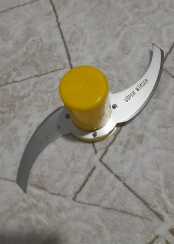 Gri ve Sarı Renkli Doğrayıcı Parçası - Görsel 6