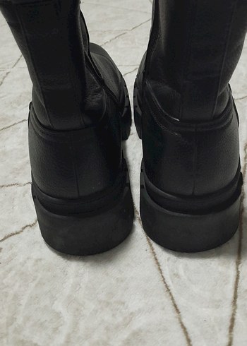 only kadın içi yünlü bot ayakkabı - Görsel 9