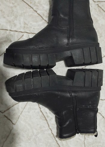 only kadın içi yünlü bot ayakkabı - Görsel 6