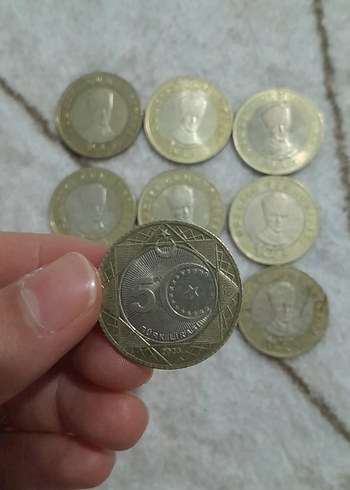 100. yıl hatırası madeni 5tl (2023) - Görsel 2