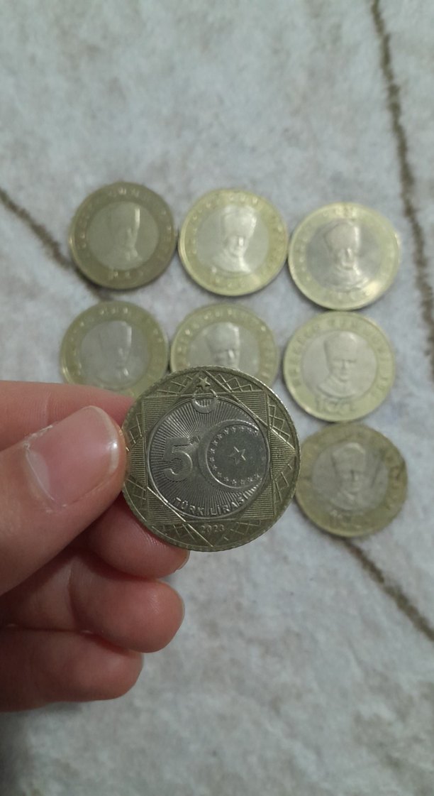 100. yıl hatırası madeni 5tl (2023) - Görsel 2