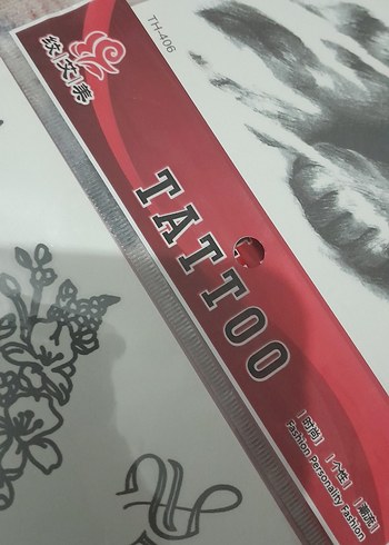 Geçici Dövme Seti - Aslan ve Kartal Tasarımları