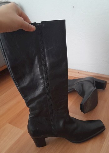 40 Beden siyah Renk Kadın Siyah Stiletto Topuklu Çizme