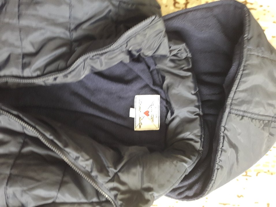 Kemer Detaylı Uzun Lacivert Kadın Kışlık Mont - Görsel 5