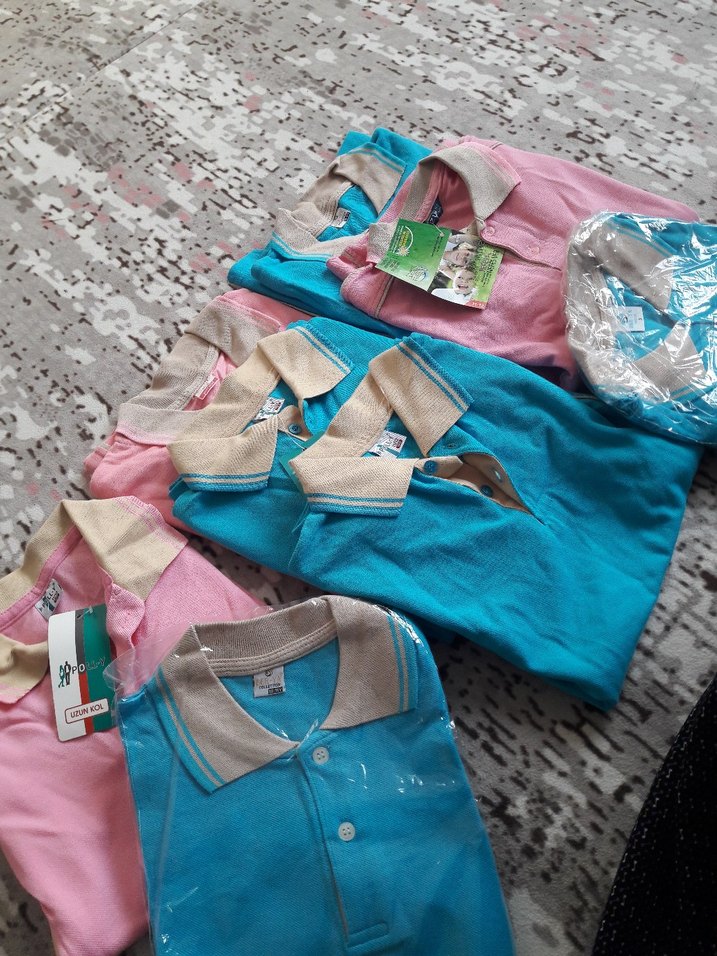 Renkli Örgü Kız Hırka ve Kazaklar - Görsel 4