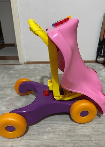 E bebek yürüteç araba - Görsel 6