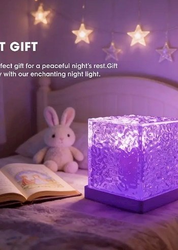 Renkli Kumandalı gece lambası - Görsel 2