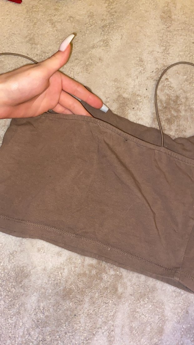 İnce Askılı Kadın crop - Görsel 2