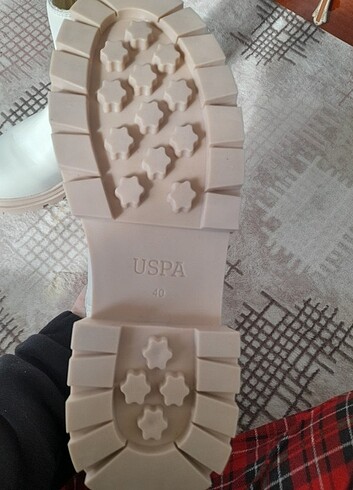 U.S Polo Assn. Krem rengi bot