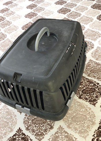 Siyah Gri Plastik Taşıma Çantası - Görsel 3