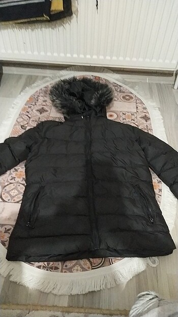 Bayan şişme mont - Görsel 4