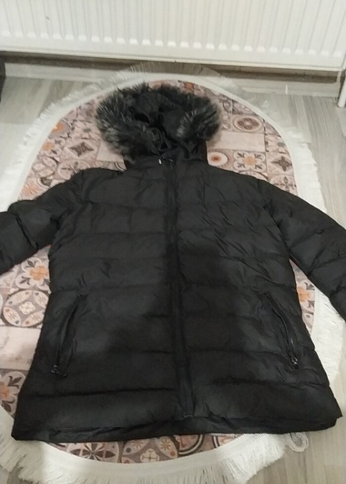 Bayan şişme mont - Görsel 4