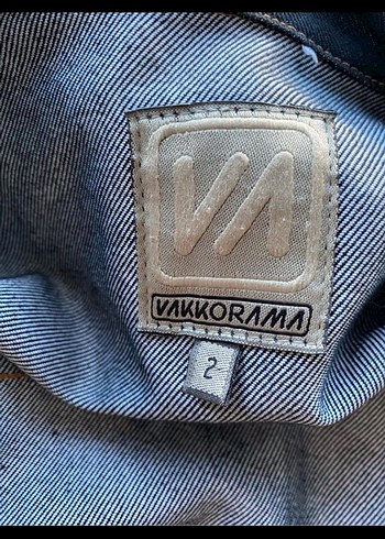 VAKKO CEKET Gri Denim Fermuarlı Kadın Ceket - Görsel 4