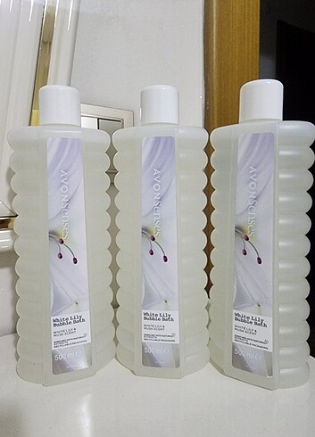 Avon Avon Senses White Lily Bubble Bath 500 ml Beyaz Zambak Banyo Köp