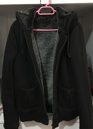 İçi peluş kürklü sweat