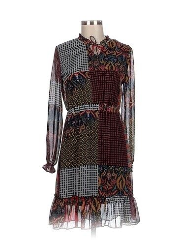 Vintage Love Kısa Elbise %70 İndirimli.