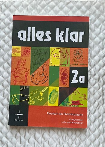 Alles Klar 2a Almanca Liseler için Ders ve Çalışma Kitabı