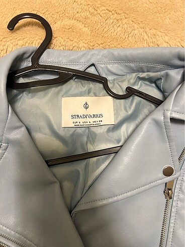 l Beden Stradivarius deri ceket