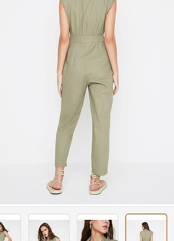 Gabardin tulum .Haki renk