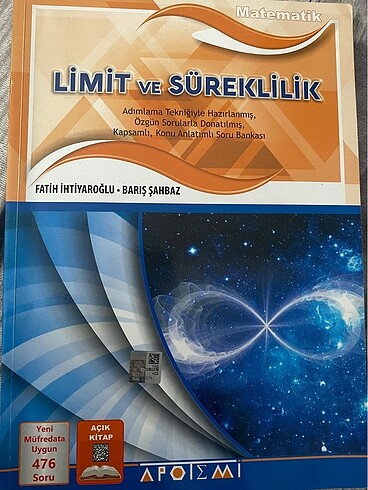 apotemi yayınları limit ve süreklilik soru bankası