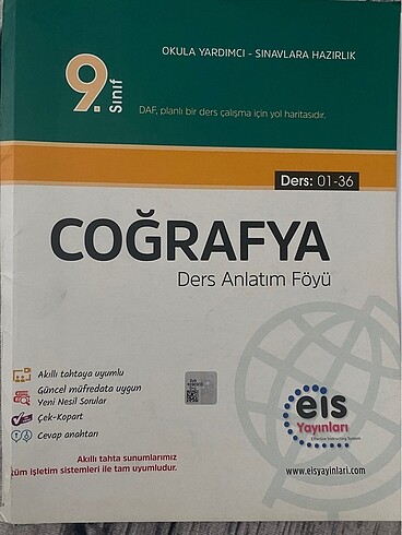 eis yayınları 9. sınıf coğrafya föyü