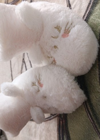 Kız Çocuk Beyaz Nakışlı Sıcak panduf - Görsel 17