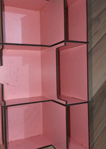 Pastel Pembe Çocuk Rafı - Görsel 17