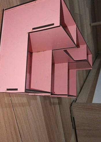 Pastel Pembe Çocuk Rafı - Görsel 12