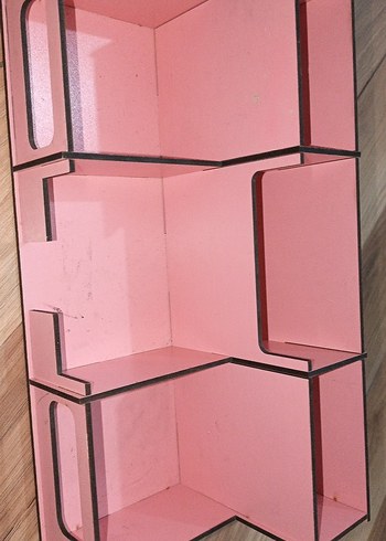 Pastel Pembe Çocuk Rafı - Görsel 14