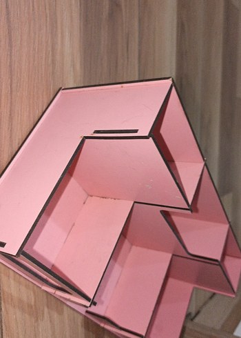 Pastel Pembe Çocuk Rafı - Görsel 18