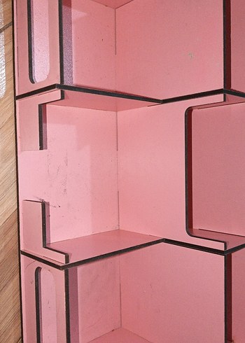 Pastel Pembe Çocuk Rafı - Görsel 15