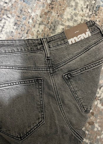 Mavi mom jean - Görsel 4