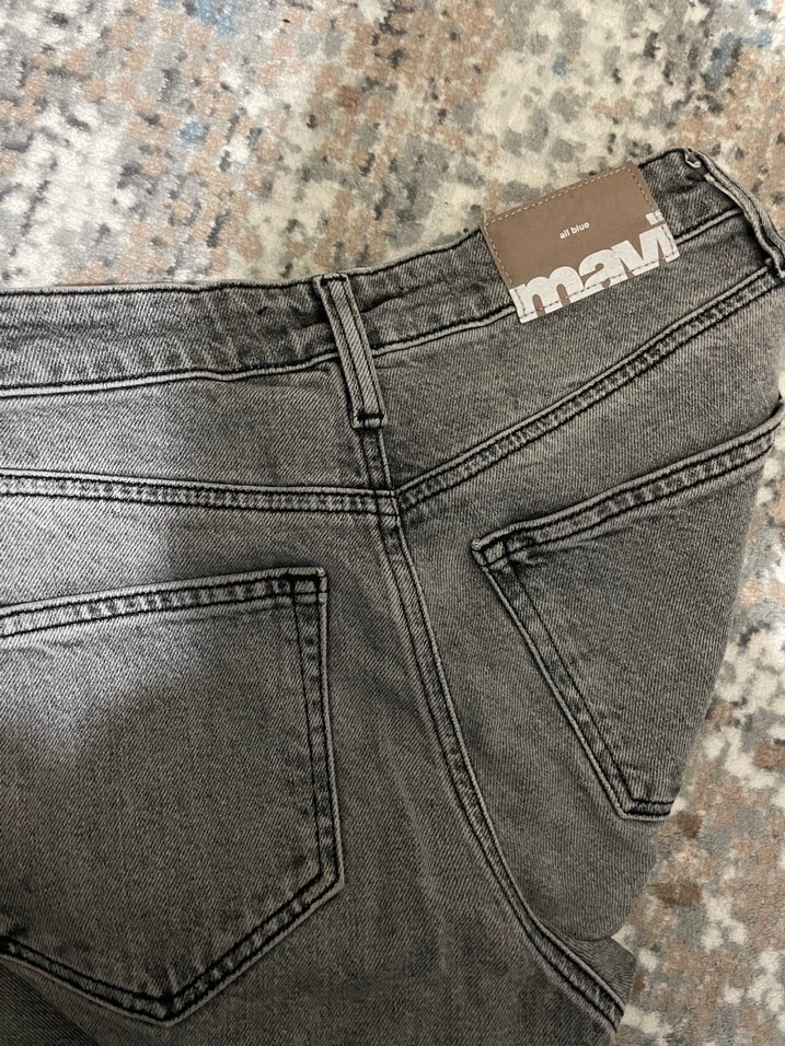 Mavi mom jean - Görsel 4