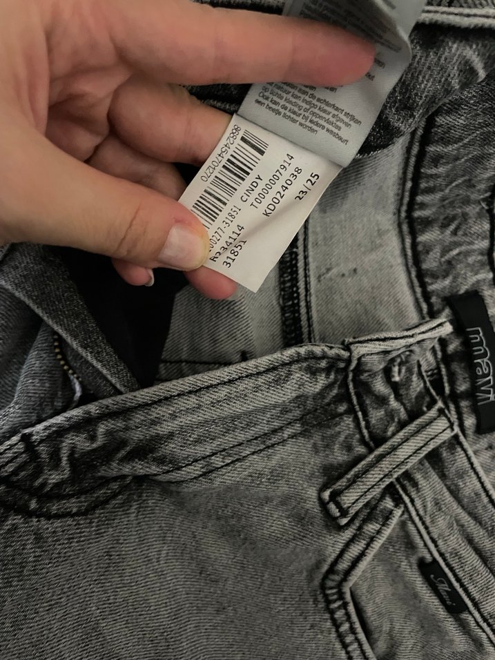 Mavi mom jean - Görsel 5