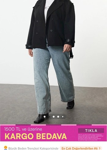 Trendyolmilla Curve Trençkot - Görsel 4