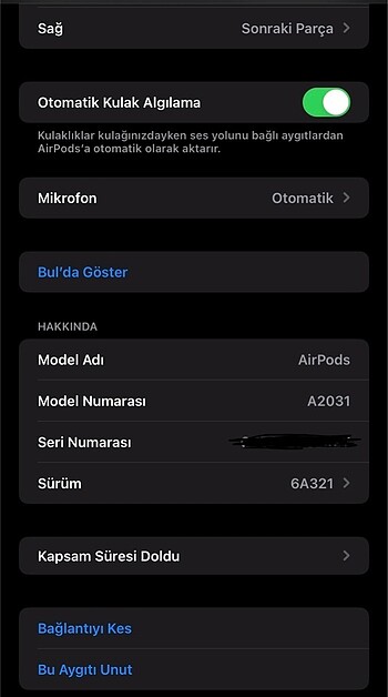 Apple airpods 1. nesil - Görsel 6