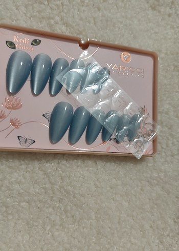 Parlak Renkli Takma Tırnak Seti 3 Adet - Görsel 6