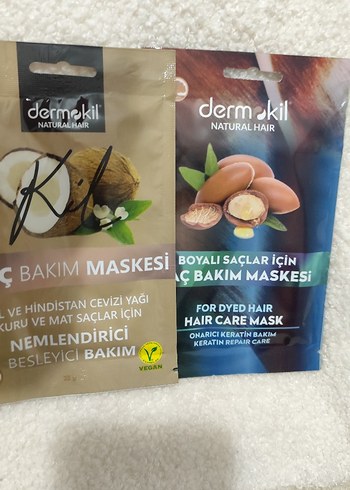 Saç Bakım Maskeleri Seti - Besleyici ve Nemlendirici - Görsel 3