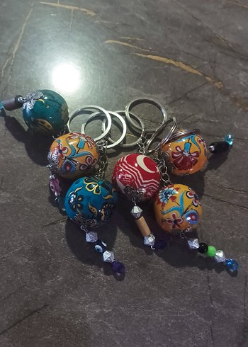 çini anahtarlık 6 adet - Görsel 3