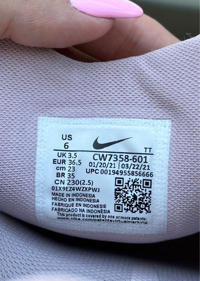 Nike spor ayakkabı - Görsel 5